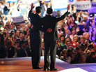 The Republican ticket: Mitt Romney (left) and Rep. Paul Ryan wave as the 2012 Republican National Convention winds up Thursday in Tampa, Fla. Romney accepted the party's presidential nomination. Ryan is his running mate. The Republican ticket: Mitt Romney (left) and Rep. Paul Ryan wave as the 2012 Republican National Convention winds up Thursday in Tampa, Fla. Romney accepted the party's presidential nomination. Ryan is his running mate.