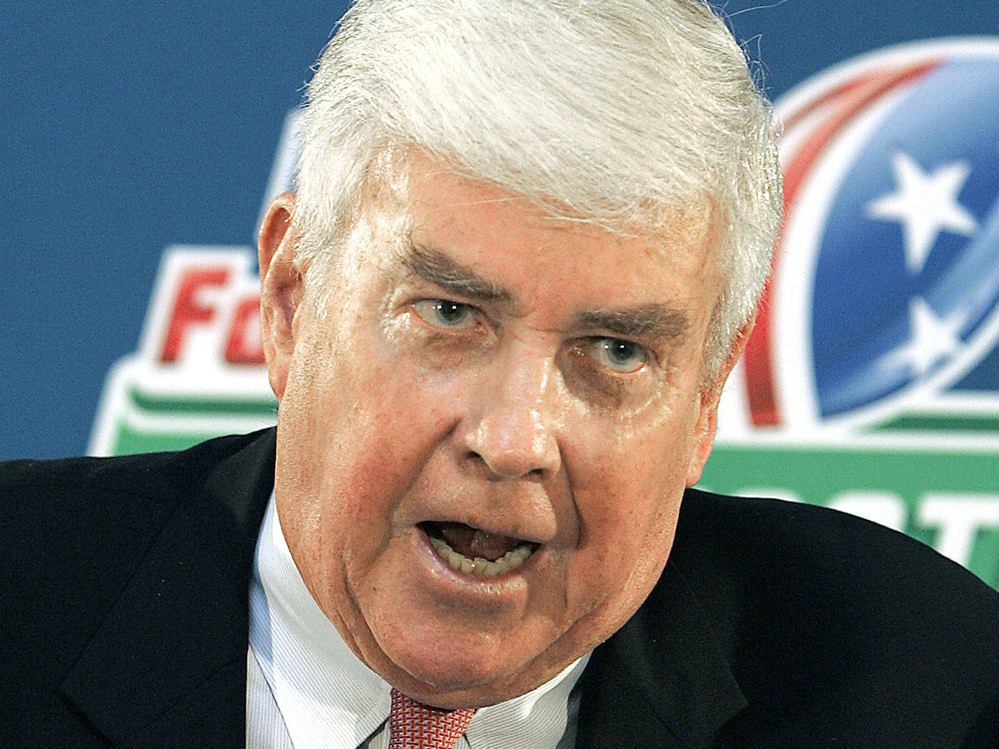 In Wednesday night's address, Ryan said he "learned a good deal about economics, and about America" from Jack Kemp, seen here in August 2006.
