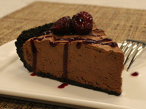 Chocolate Velvet Cream Pie