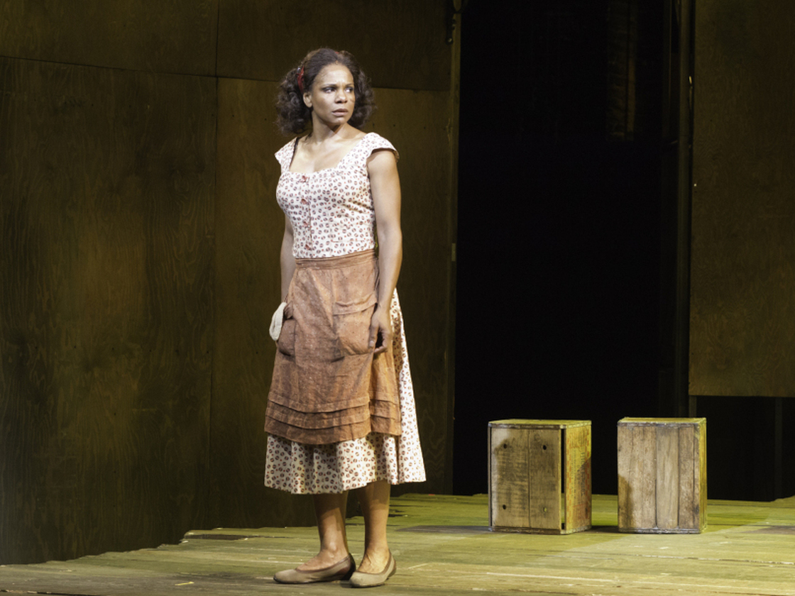 Audra McDonald plays Bess in the current Broadway production of Porgy and Bess.