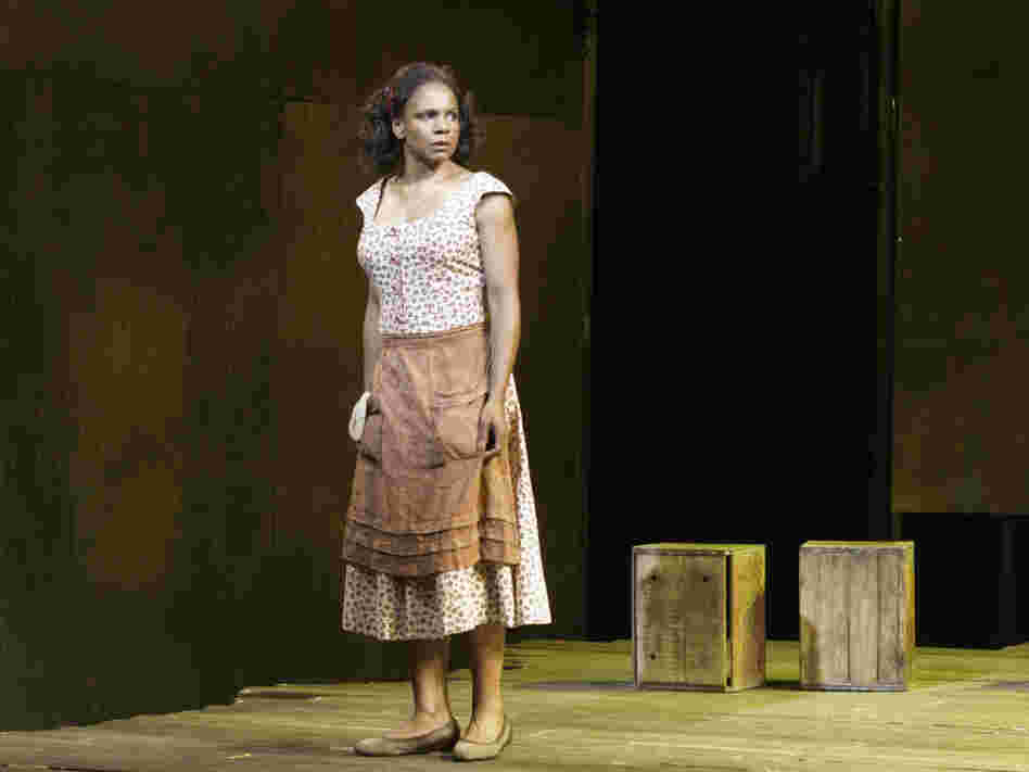 Audra McDonald plays Bess in the current Broadway production of Porgy and Bess.