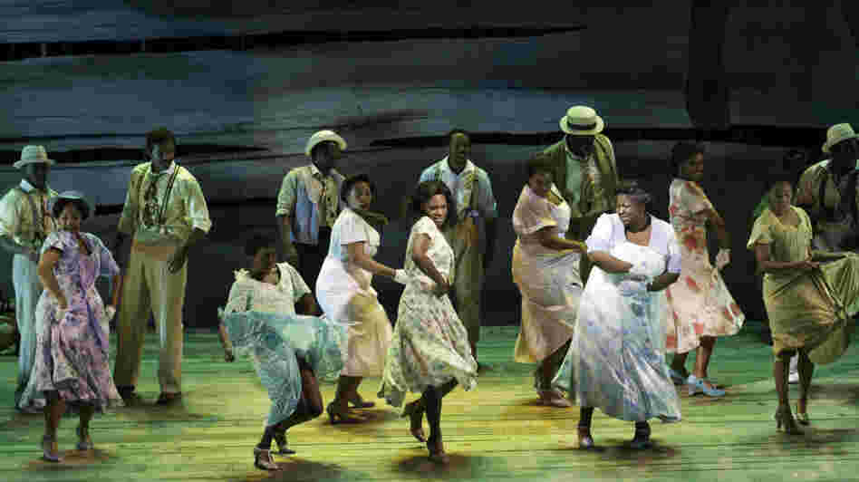 The women of Porgy and Bess dance.