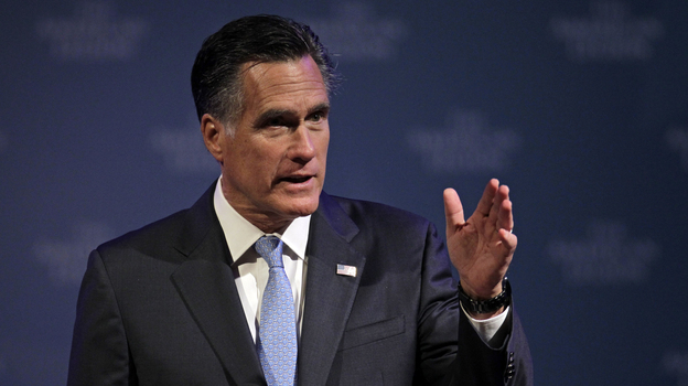 Analysts say one of Mitt Romney's goals in tonight's speech as he accepts the GOP presidential nomination is to "establish some connection" with Americans who are struggling.