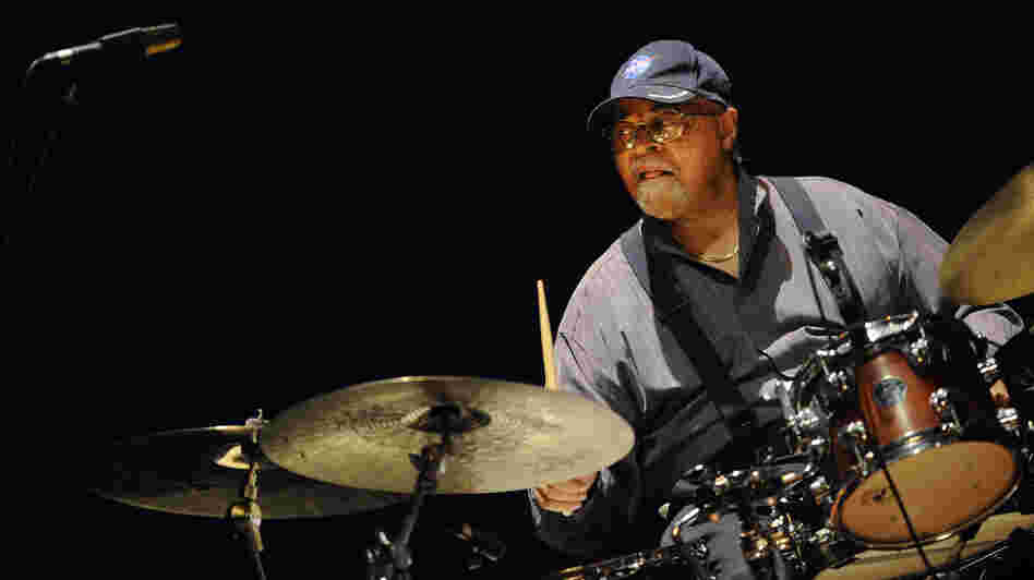 Drummer Jimmy Cobb plays at the 2012 Heineken Jazzaldia, the international jazz festival in San Sebastian, Spain.