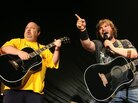 Kyle Gass (left) and Jack Black of Tenacious D. Kyle Gass (left) and Jack Black of Tenacious D.