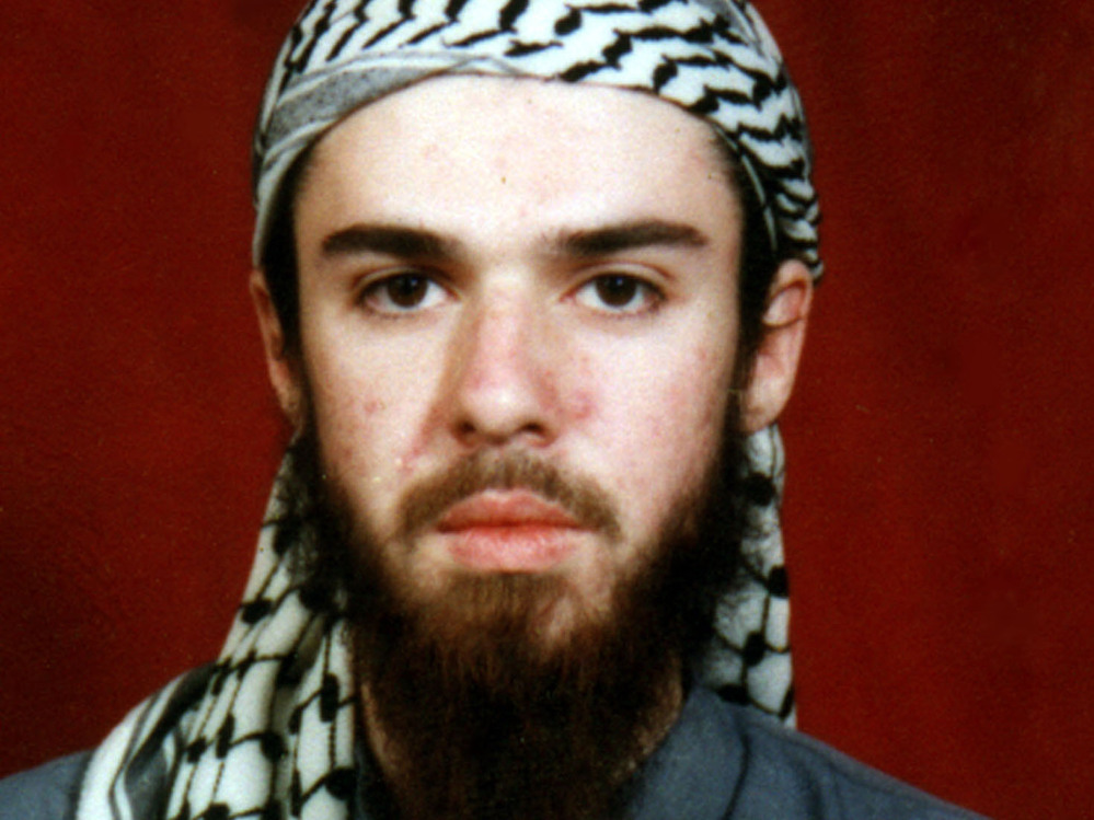 John Walker Lindh was captured in Afghanistan in 2002 after fighting with the Taliban.