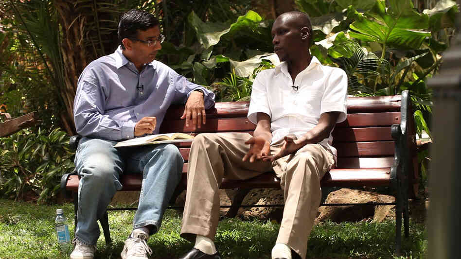 Commentator and writer Dinesh D'Souza, who directed the documentary 2016: Obama's America, interviews George Obama, the president's half-brother.