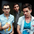 All Good fun.: Band members (from left) Jack Antonoff, Andrew Dost and Nate Ruess (before he quit smoking) in Brooklyn, N.Y. All Good fun.: Band members (from left) Jack Antonoff, Andrew Dost and Nate Ruess (before he quit smoking) in Brooklyn, N.Y.