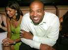 Chris Lighty with party guests in 2004. Chris Lighty with party guests in 2004.