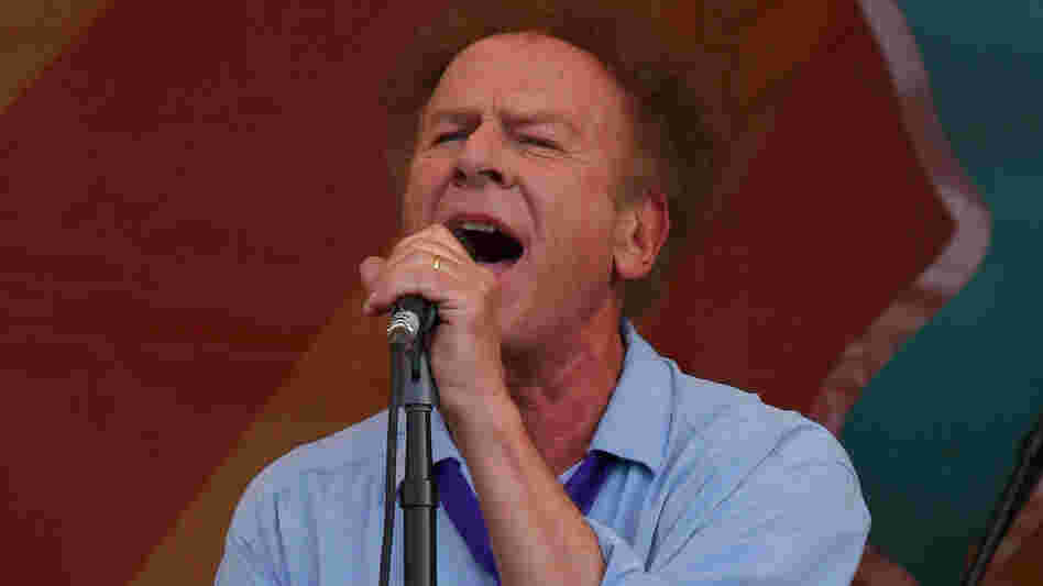 Art Garfunkel performs at the New Orleans Jazz and Heritage Festival in 2010.