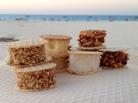 Freska are small, sweet treats — thin, crispy wafers sandwiching patties of sesame, peanuts or coconut, often held together by honey or sugar. Freska are small, sweet treats — thin, crispy wafers sandwiching patties of sesame, peanuts or coconut, often held together by honey or sugar.