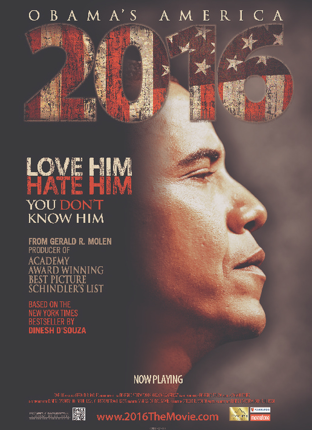 Movie poster for 2016: Obama's America.