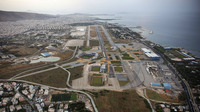 The old, decommissioned Athens airport in the southern district of Helleniko, seen here in 2008, is one of the properties the Greek government is hoping to sell.