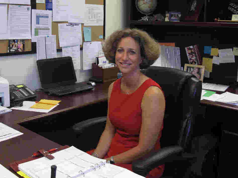 Shannon Fusco is the principal of DeSoto High School, one of the Florida schools having trouble replacing teachers who left over summer vacation.