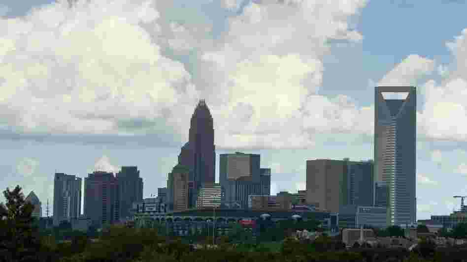 A view of the skyline of Charlotte, N.C., on Sunday. Preparations for the Democratic National Convention are under way around Charlotte, where the party is expected to nominate President Obama to run for a second term. A view of the skyline of Charlotte, N.C., on Sunday. Preparations for the Democratic National Convention are under way around Charlotte, where the party is expected to nominate President Obama to run for a second term.