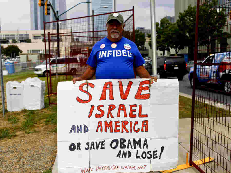 Bob Kunst says he's voting for Mitt Romney because he's upset with President Obama's foreign policies.