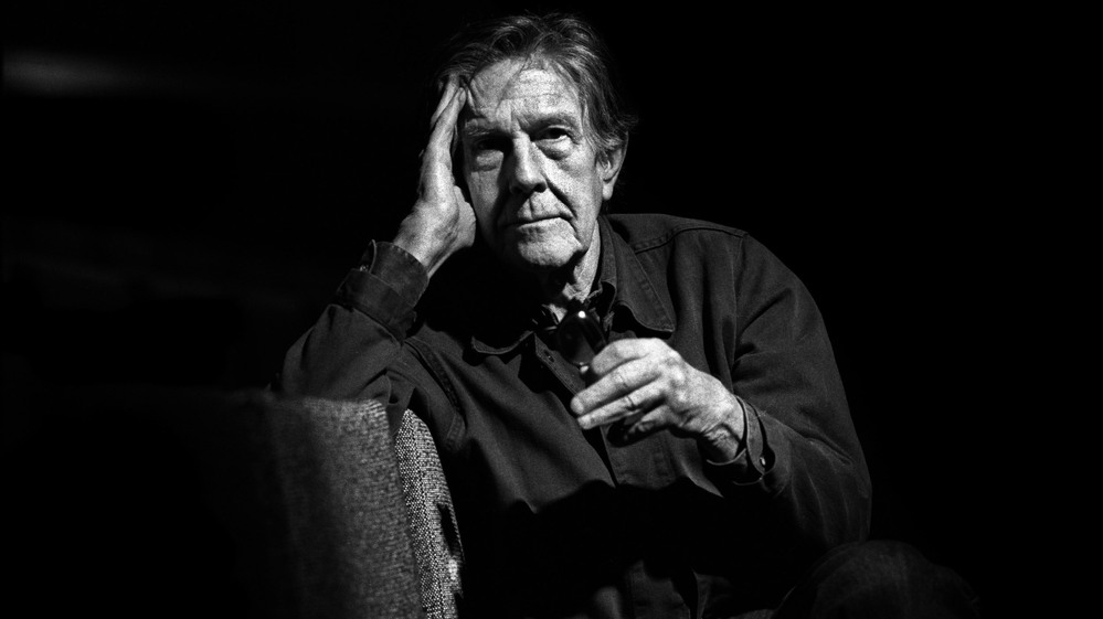 John Cage in The Hague, Netherlands, 1988