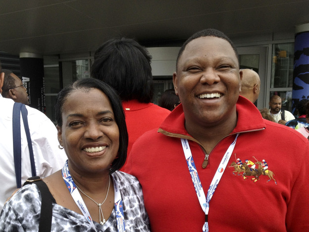 Dianne Hart and Marcus Wheeler are both Florida delegates. Said Wheeler, of President Obama: "I would have the same expectation for any president that I have for him."