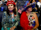 New Mexico delegates Priscilla Chavez (left) and Carla Arellanes. New Mexico delegates Priscilla Chavez (left) and Carla Arellanes.