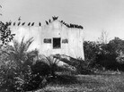 This image shows a Parsi Tower of Silence, circa 1955, near Mumbai, India. The bodies of the dead are left here to be disposed of by vultures. This image shows a Parsi Tower of Silence, circa 1955, near Mumbai, India. The bodies of the dead are left here to be disposed of by vultures.