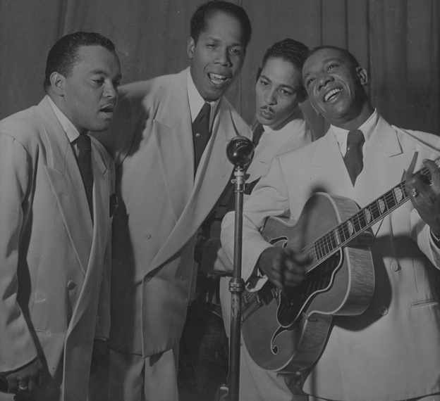 Vocal groups like The Ink Spots went on for decades, often without a single member of the original group appearing with them.