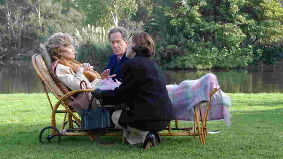 Son Basil (Geoffrey Rush) and daughter Dorothy (Judy Davis) tend to fading yet still viciously vital matriarch Elizabeth Hunter (Charlotte Rampling). Son Basil (Geoffrey Rush) and daughter Dorothy (Judy Davis) tend to fading yet still viciously vital matriarch Elizabeth Hunter (Charlotte Rampling).