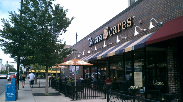 This Panera Cares store in Chicago switched from for-profit to nonprofit this summer, and it started asking customers to pay whatever they want.