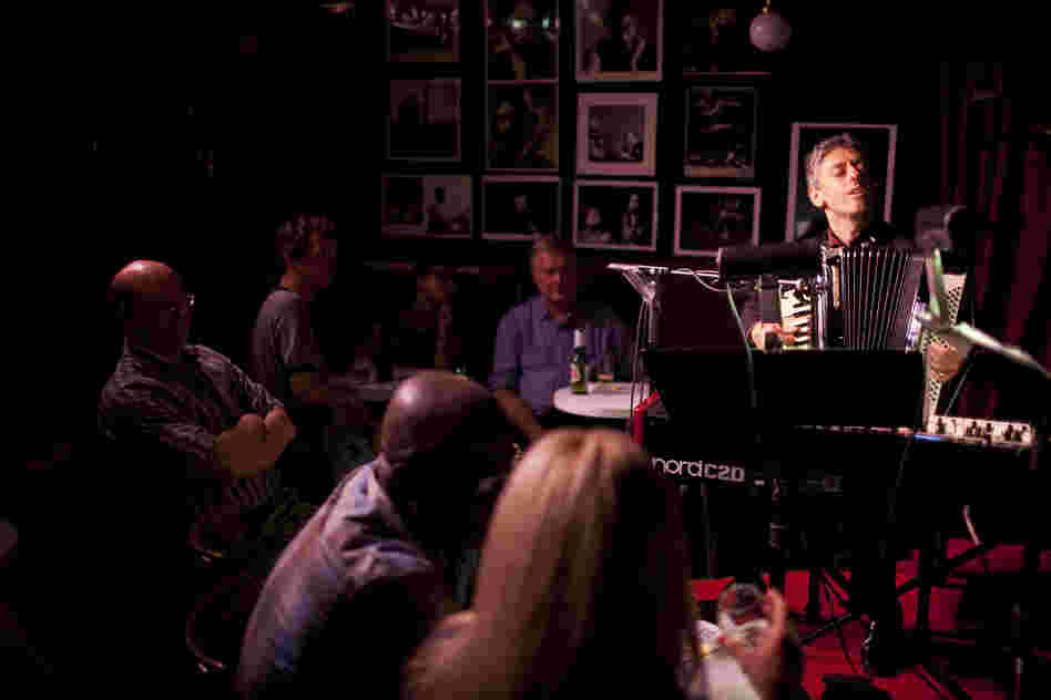 Gary Versace played accordion as well as piano and organ.