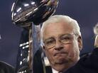 Art Modell, then the owner of the Baltimore Ravens, with the Vince Lombardi Trophy after his team beat the New York Giants in the January 2001 Super Bowl. Art Modell, then the owner of the Baltimore Ravens, with the Vince Lombardi Trophy after his team beat the New York Giants in the January 2001 Super Bowl.