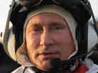 Russian President Vladimir Putin, dressed to ... lead wild cranes as they migrate.