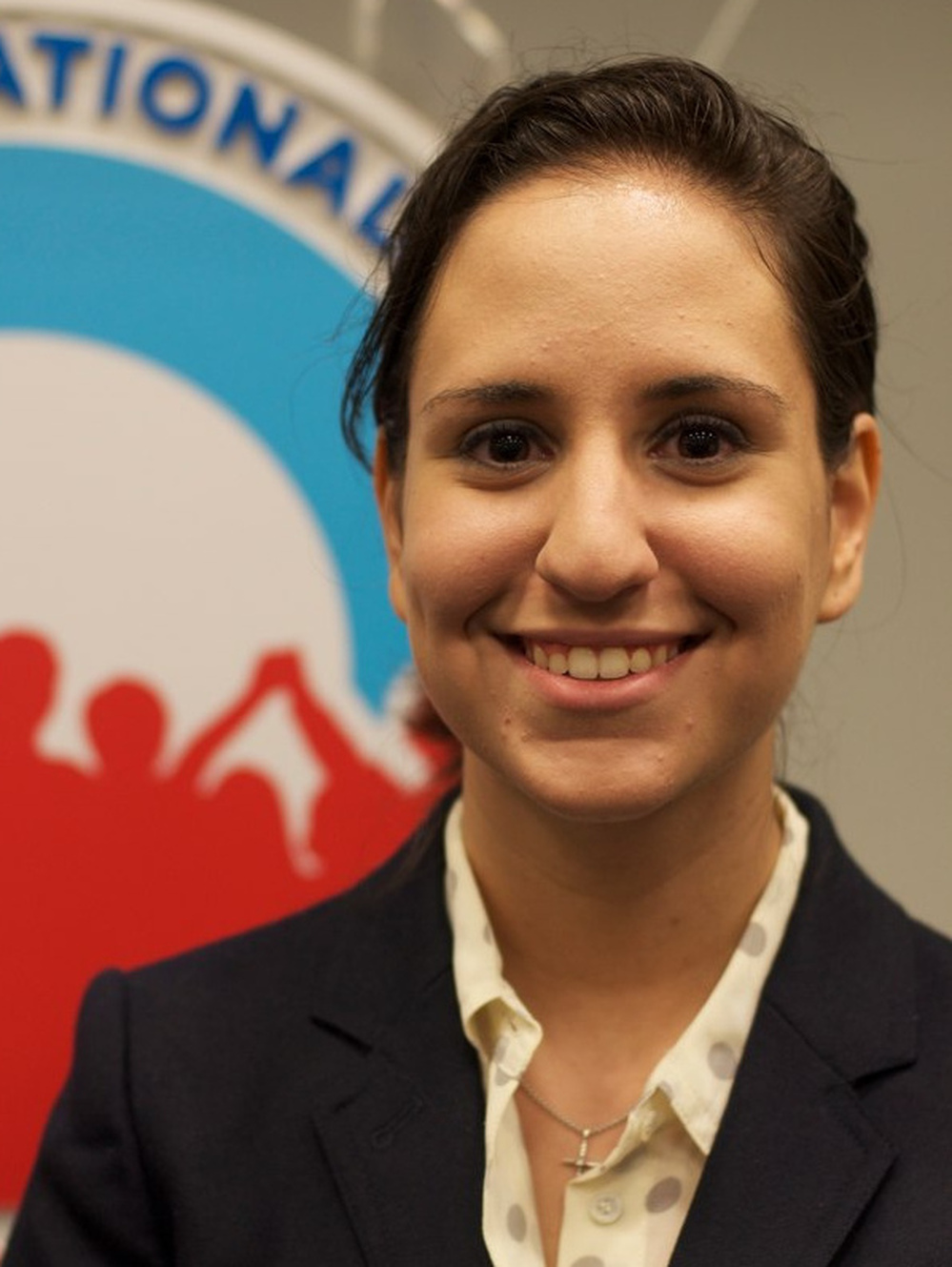 Alejandra Salinas, president of the College Democrats of America, says the group's numbers have been growing in key states like Florida and Ohio.