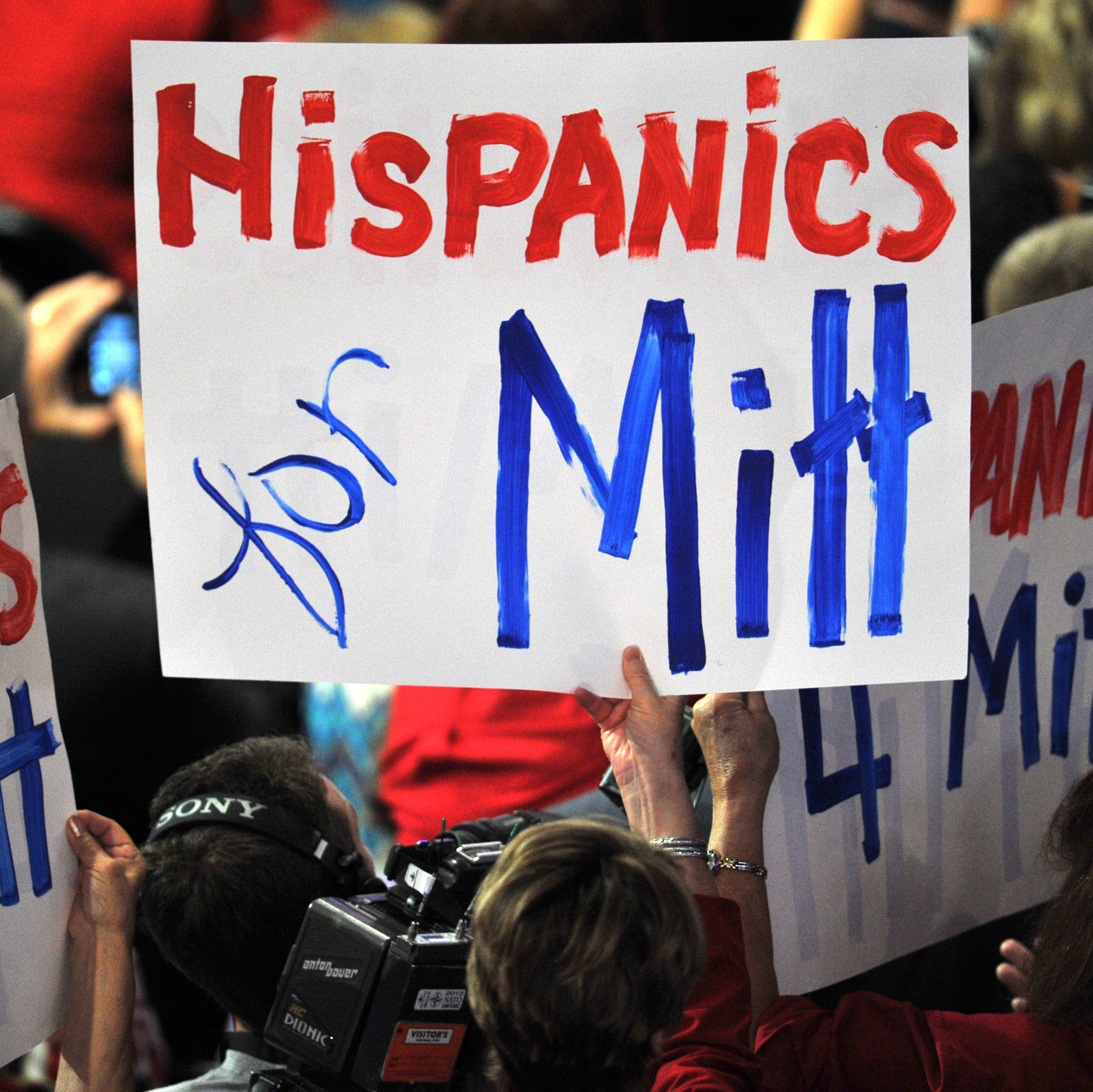 Signs at the Republican National Convention in Tampa, Fla., on Aug. 30.