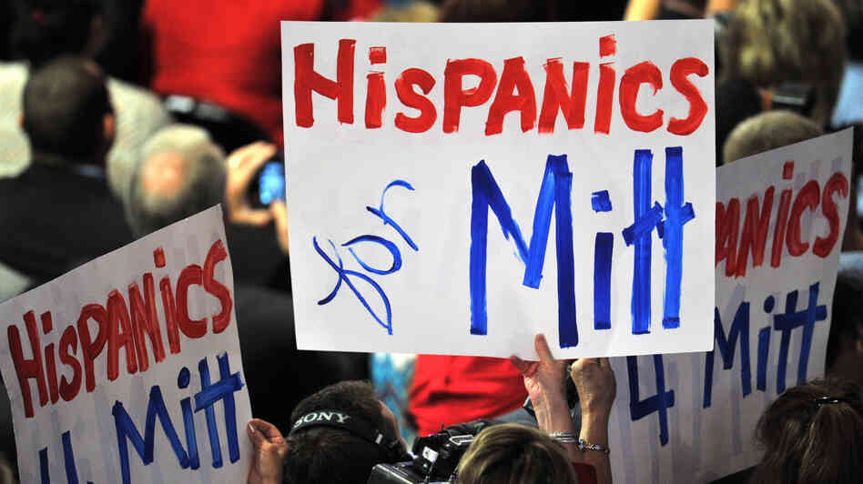 Signs at the Republican National Convention in Tampa, Fla., on Aug. 30.