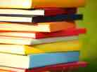 A stack of books.
