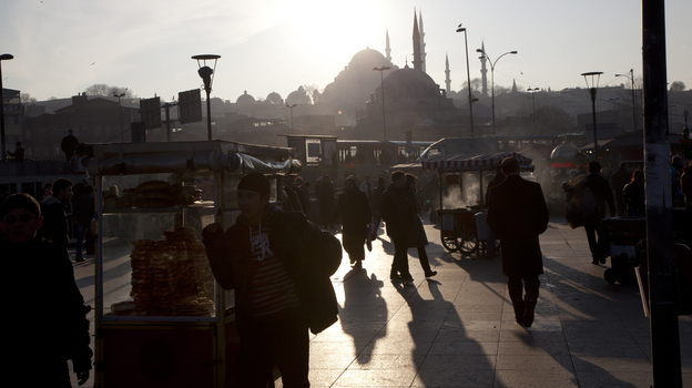 Though not the capital, Istanbul is the cultural, economic and financial heart of Turkey. Situated on the Bosporus strait, this metropolis spans Europe and Asia — and has a storied history as a gathering place for spies.