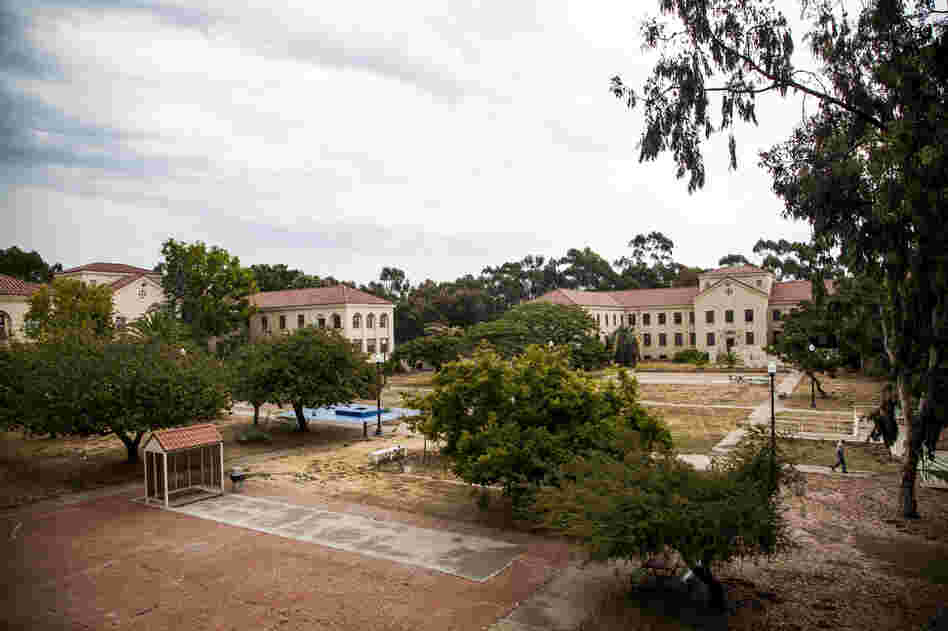 Building 208 (left) and Building 209 are seen on the VA campus. In 2010, the VA budgeted $20 million to renovate 209, but work hasn't started.