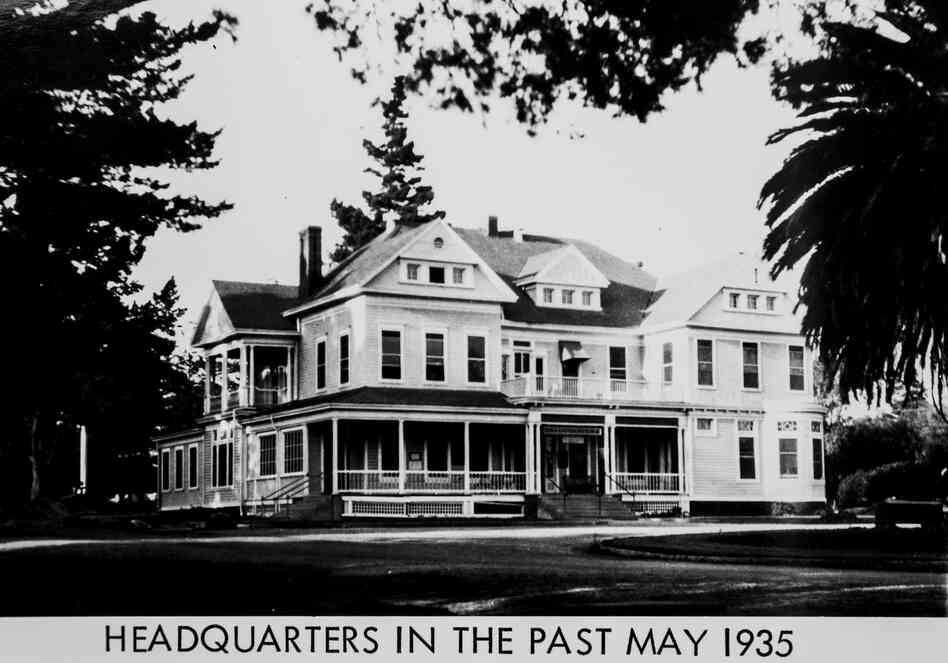 Campus headquarters, 1935.