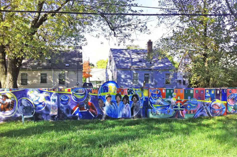 A 6-foot high, half-mile-long separation wall was built in 1940 by a real estate developer to separate white and black parts of Detroit. His purpose was to be able to secure FHA mortgages for homes that would be build on the "white" side of the wall.