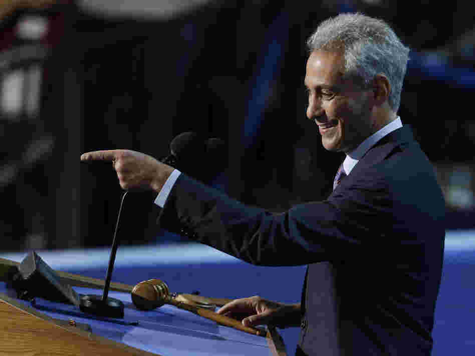 Chicago Mayor Rahm Emanuel wants you ... if you're a wealthy Democrat who can write a $10 million or $20 million check.