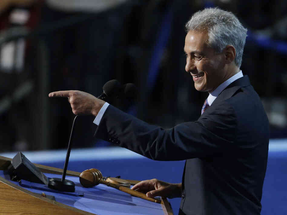 Chicago Mayor Rahm Emanuel wants you ... if you're a wealthy Democrat who can write a $10 million or $20 million check.