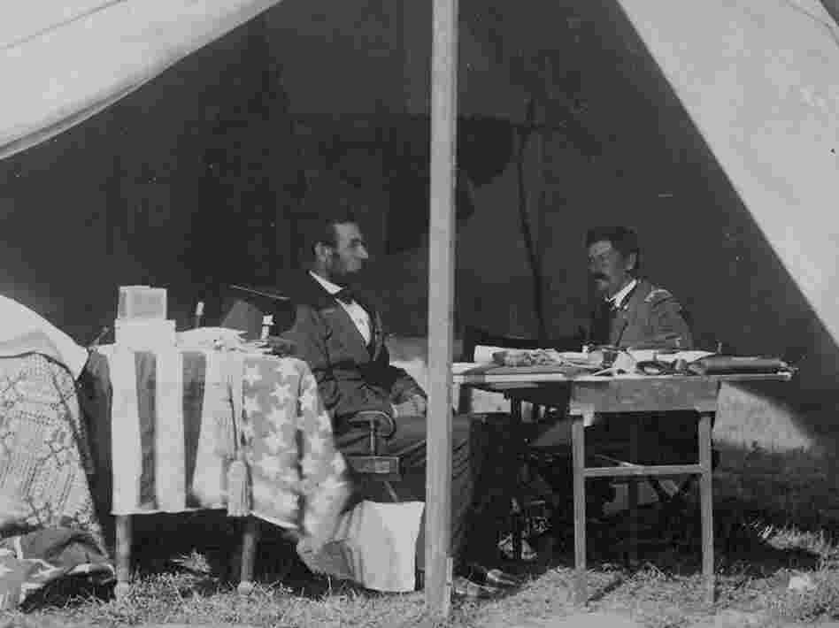 President Lincoln visited Gen. George McClellan at Antietam a few weeks after the battle, urging him to chase and engage Lee's damaged army. McClellan procrastinated, and Lincoln soon relieved him of command. The Civil War continued for almost three more years.