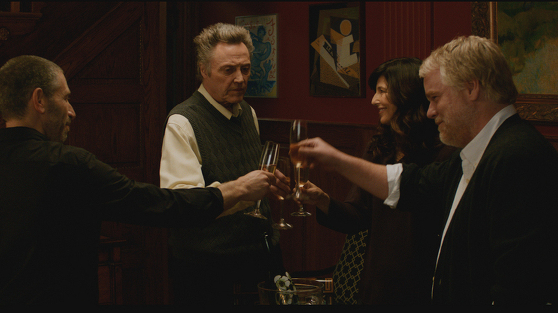Mark Ivanir, Christopher Walken, Catherine Keener and Philip Seymour Hoffman star in A Late Quartet.