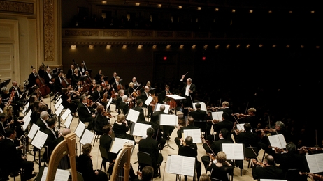 The Atlanta Symphony performs at New York City's Carnegie Hall in 2011. The Atlanta Symphony performs at New York City's Carnegie Hall in 2011.