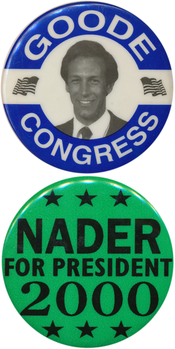 With former congressman Virgil Goode on the ballot in Virginia, could he be Mitt Romney's Nader?