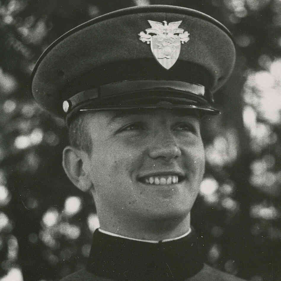Laurel's father as a young West Point cadet. Laurel's father as a young West Point cadet.