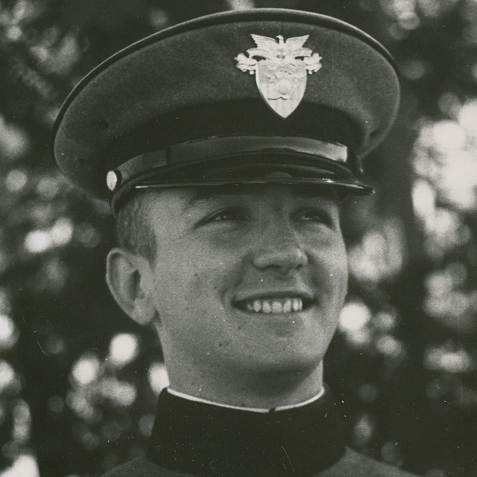 Laurel's father as a young West Point cadet.
