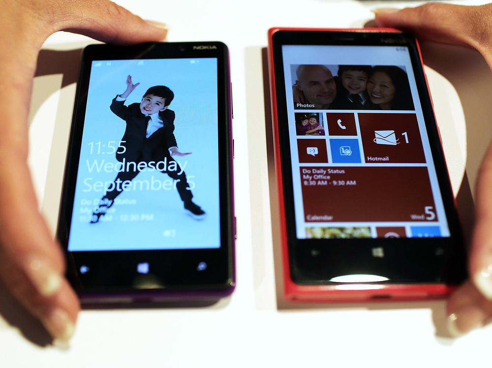 These Nokia phones unveiled earlier this month are the first smartphones built for Windows 8.