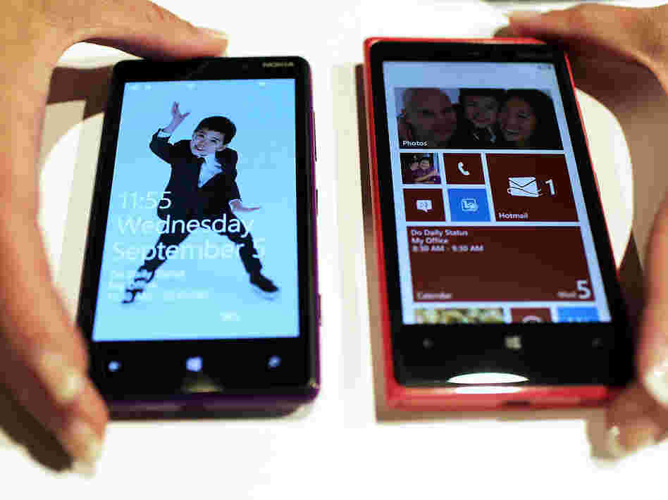 These Nokia phones unveiled earlier this month are the first smartphones built for Windows 8.
