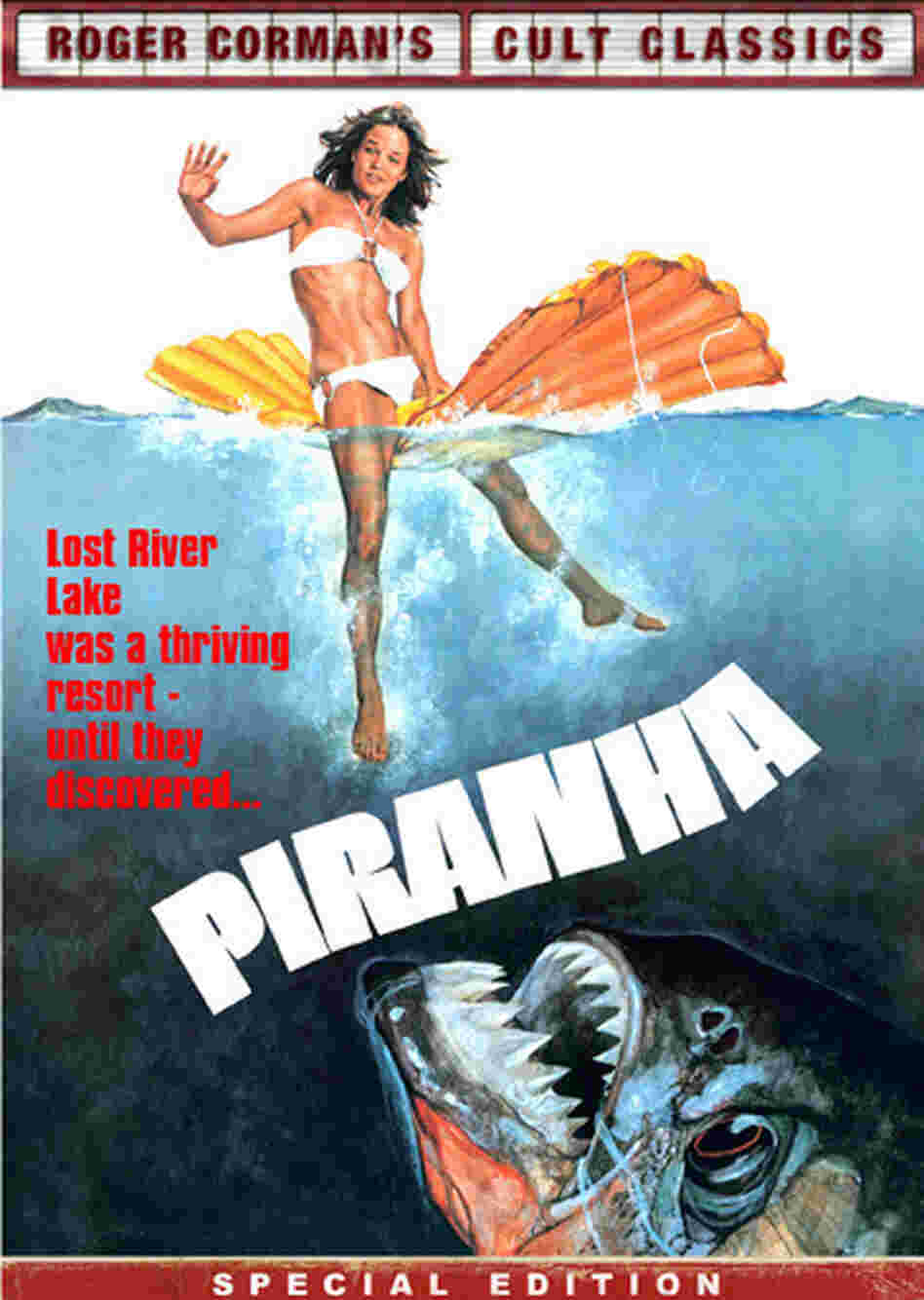 Jaws inspired B-movie king Roger Corman's 1978 knockoff, Piranha. Jaws inspired B-movie king Roger Corman's 1978 knockoff, Piranha.