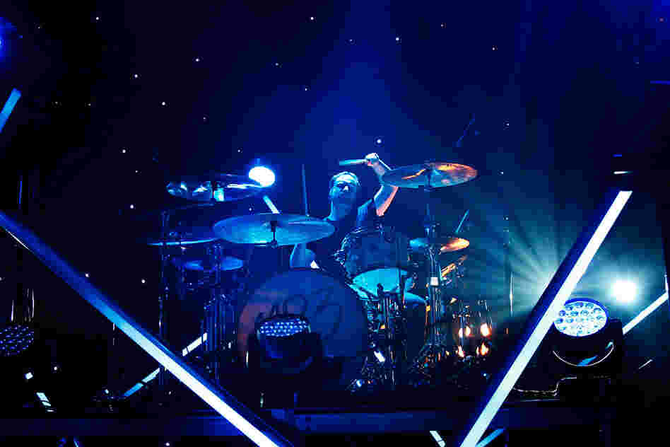 M83 performing live at the 9:30 Club in Washington, D.C. on May 12, 2012.